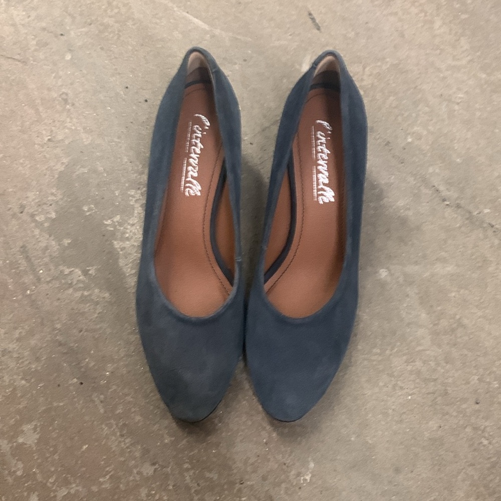 L'INTERVALLE Blue Heels - Picture 2 of 5